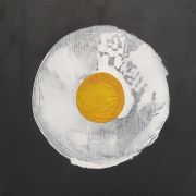 Discus | Acrylic on canvas | Aug. 2025